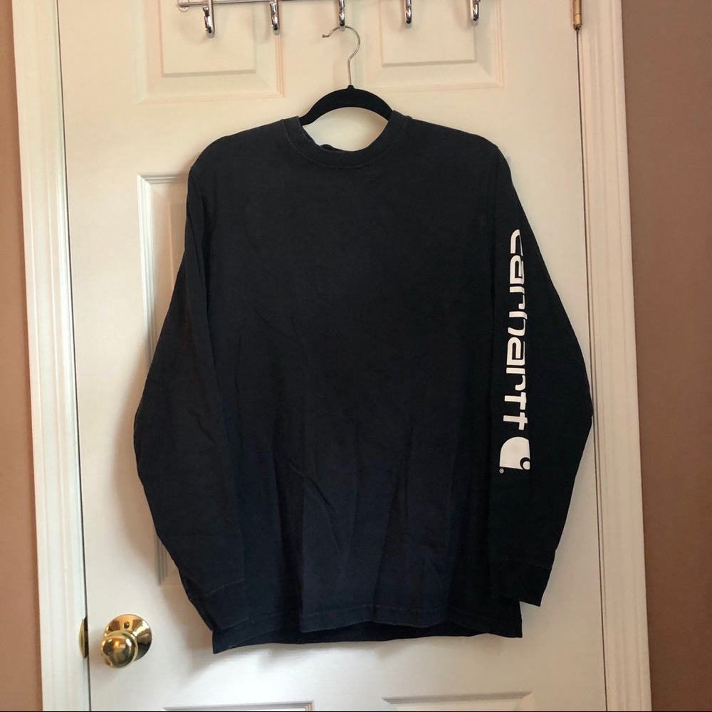 Carhartt Original Fit Logo Long Sleeve T-Shirt